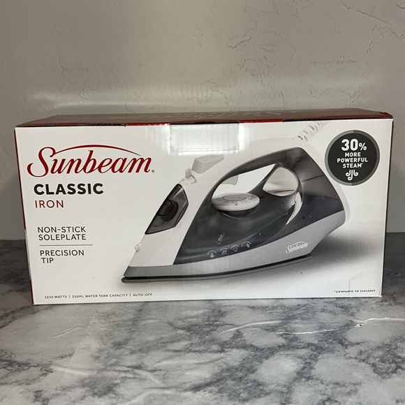 Sunbeam Classic Iron Non Stick Steam Plate 1250 Watts - Picture 5 of 8